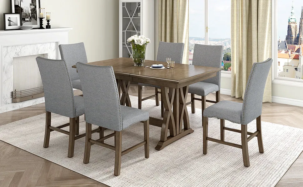 Ray 7-Piece Extendable Dining Set