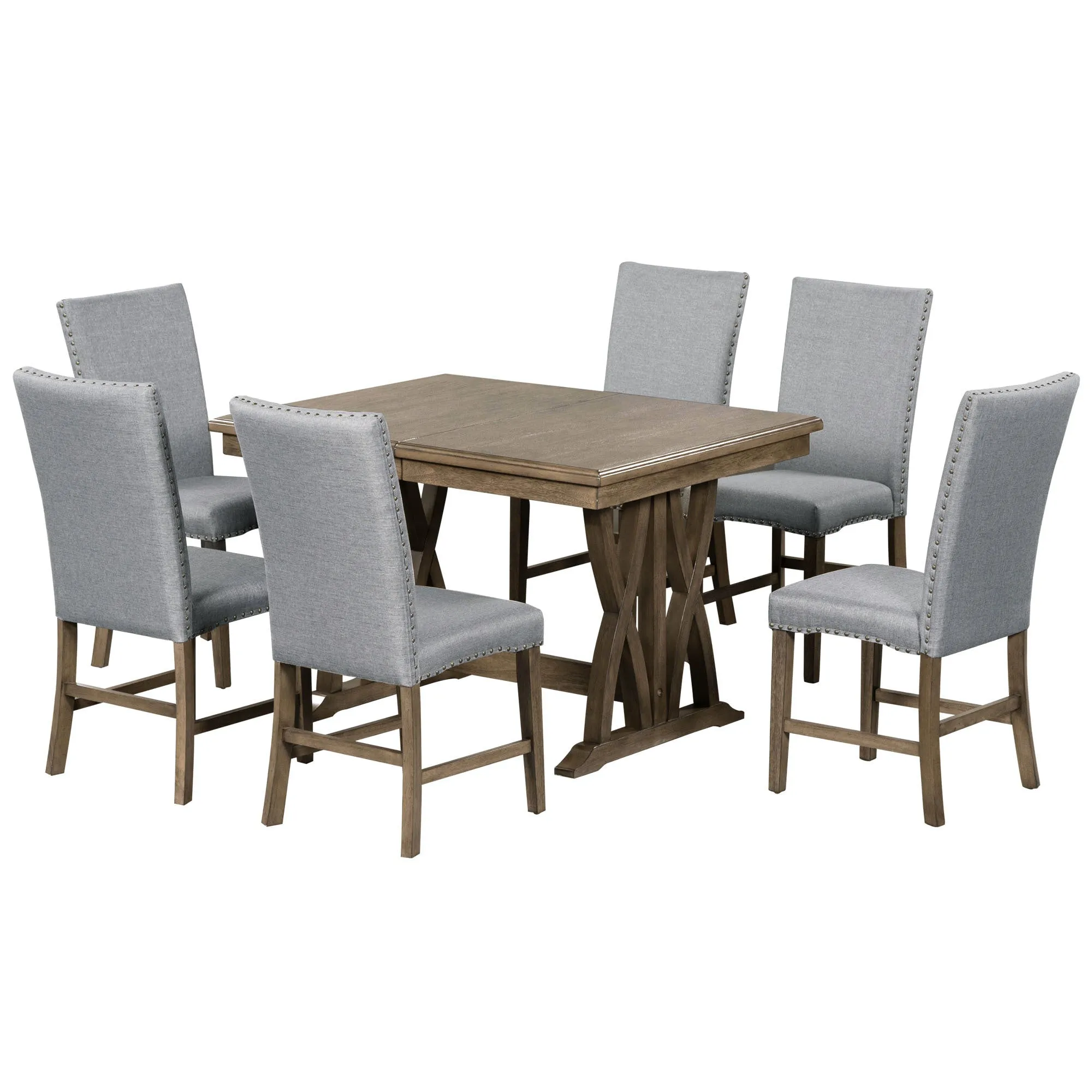 Ray 7-Piece Extendable Dining Set