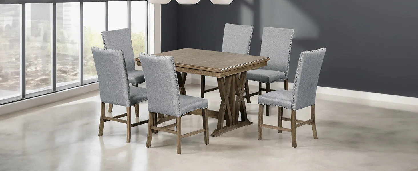 Ray 7-Piece Extendable Dining Set