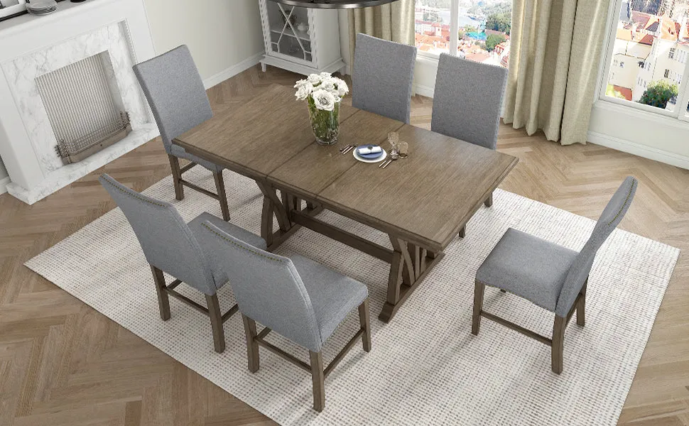 Ray 7-Piece Extendable Dining Set