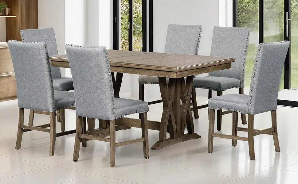 Ray 7-Piece Extendable Dining Set