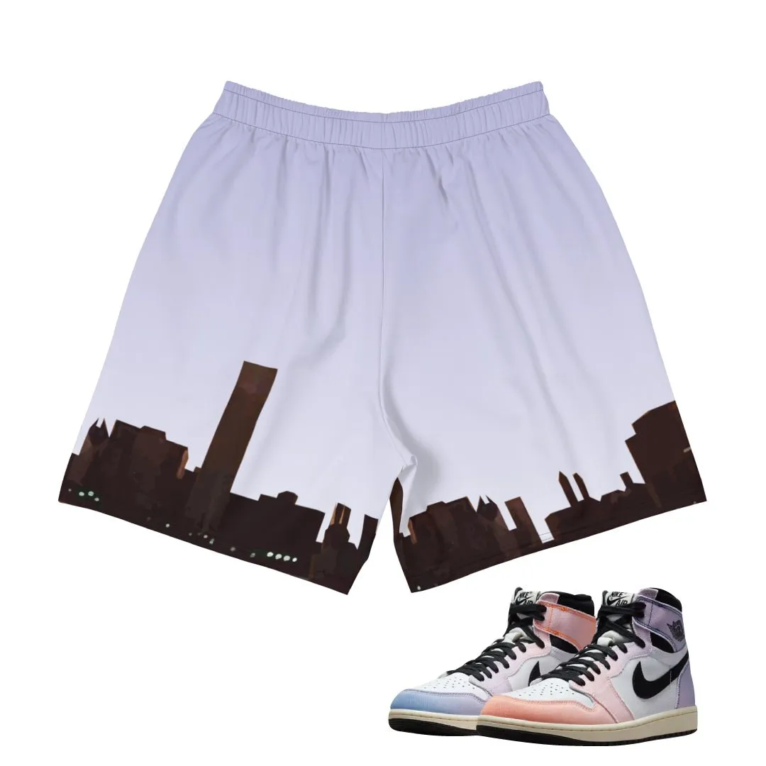 Retro 1 Skyline Shorts