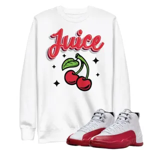 Retro 12 Cherry Juice Sweatshirt