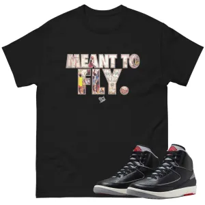 RETRO 2 BLACK CEMENT FLY SHIRT