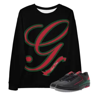 Retro 2 Low Gucci Big G Sweatshirt