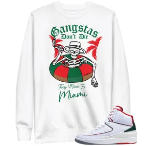 Retro 2 "Origins" Gangstas Sweatshirt