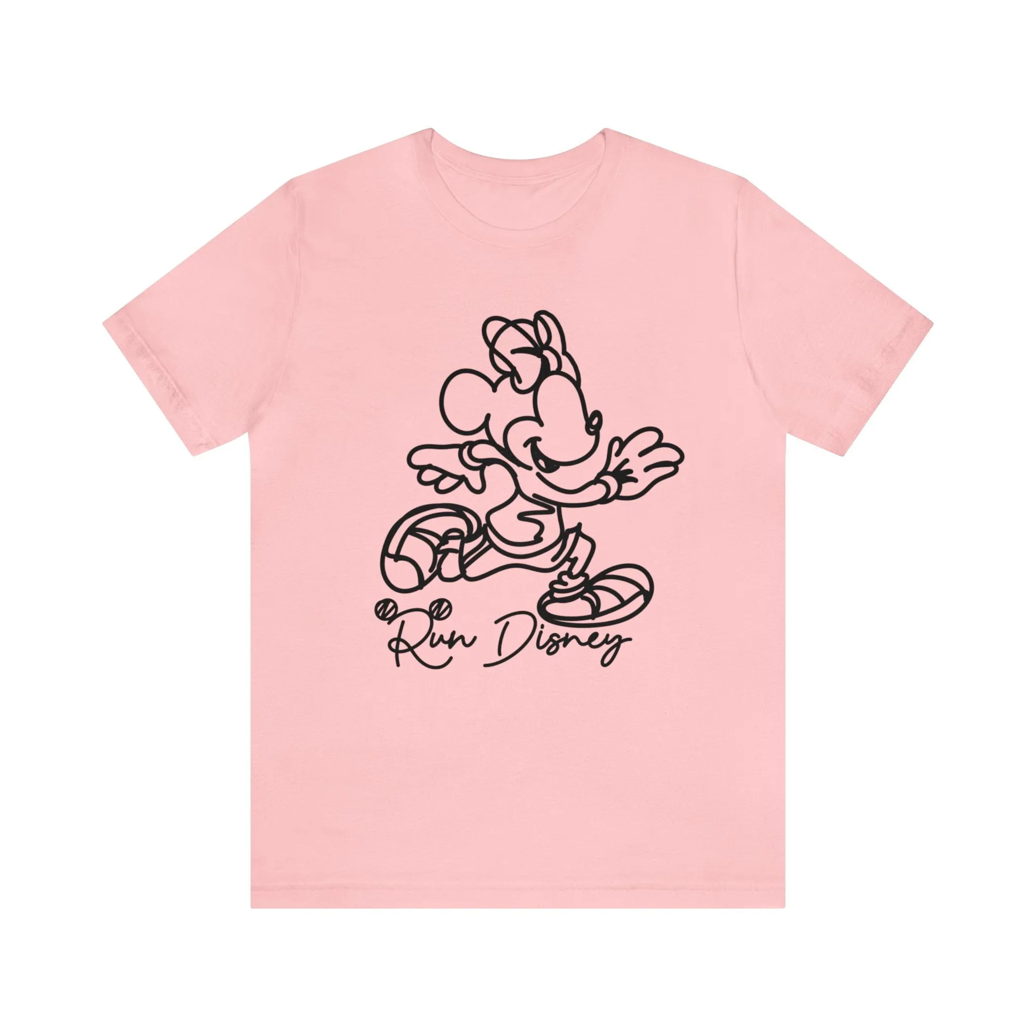 Run Disney Minnie Unisex Graphic Tee