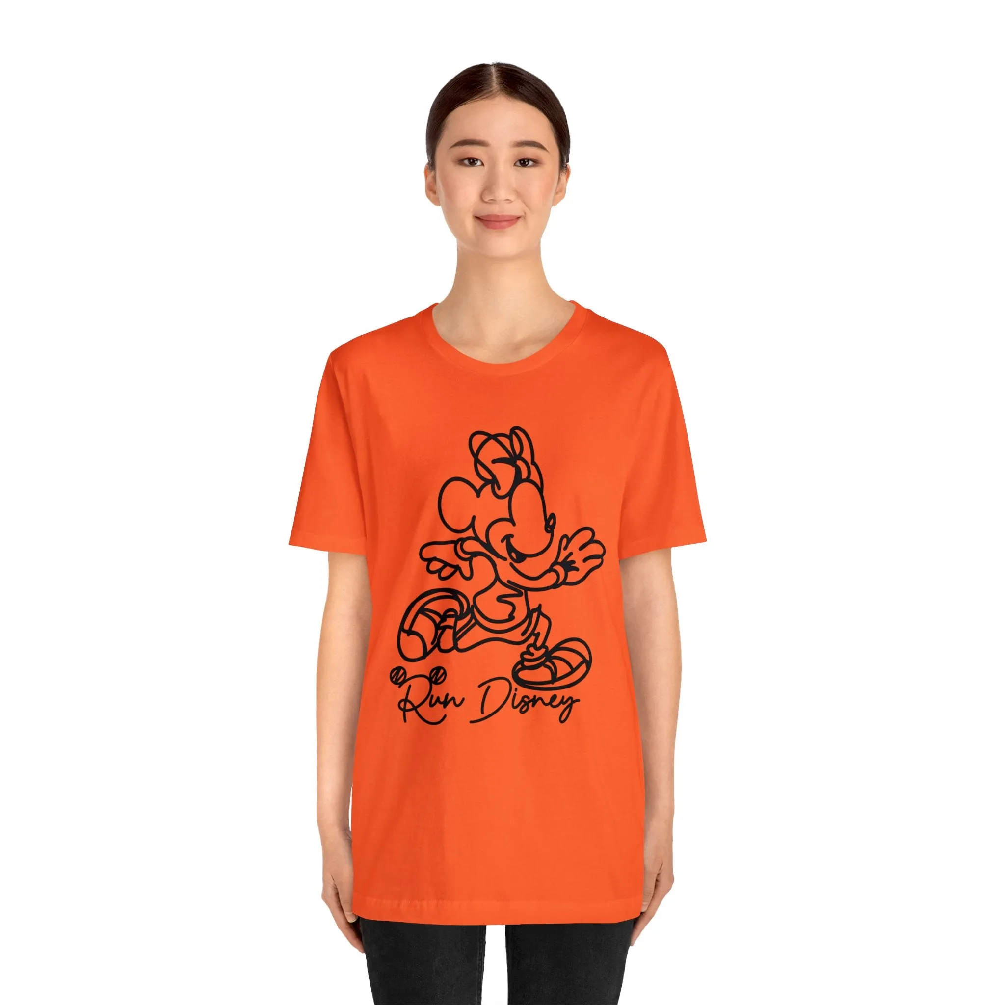 Run Disney Minnie Unisex Graphic Tee