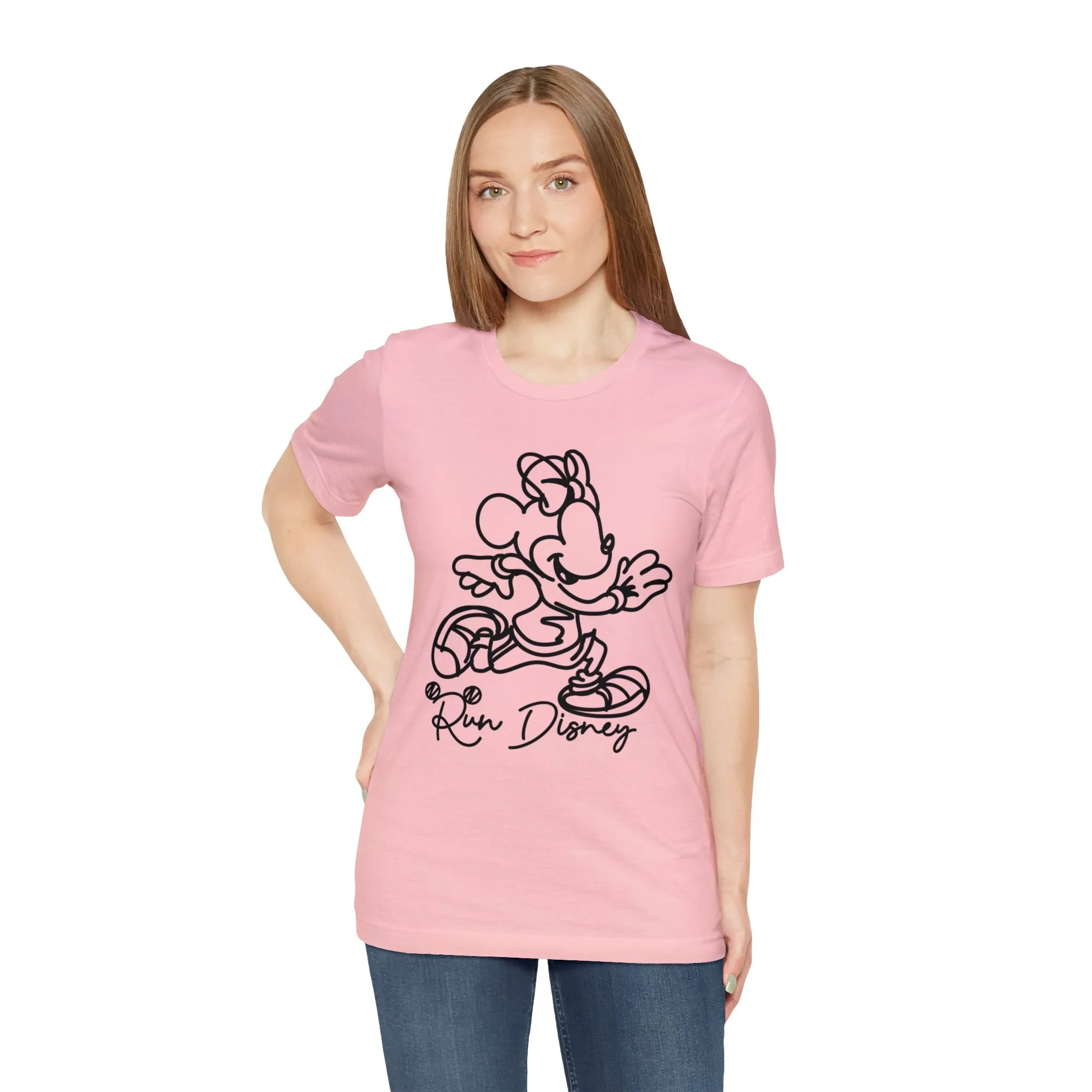 Run Disney Minnie Unisex Graphic Tee