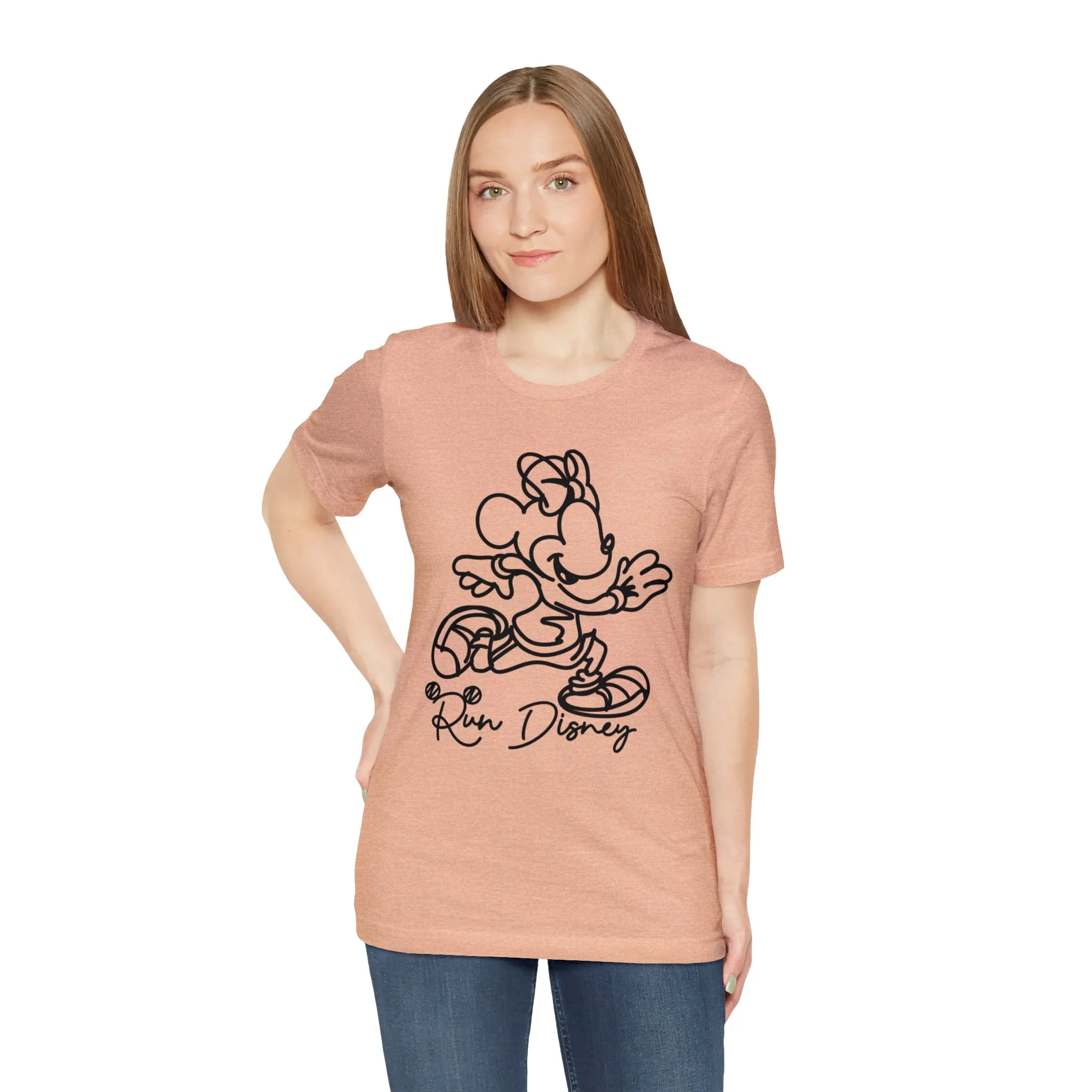 Run Disney Minnie Unisex Graphic Tee