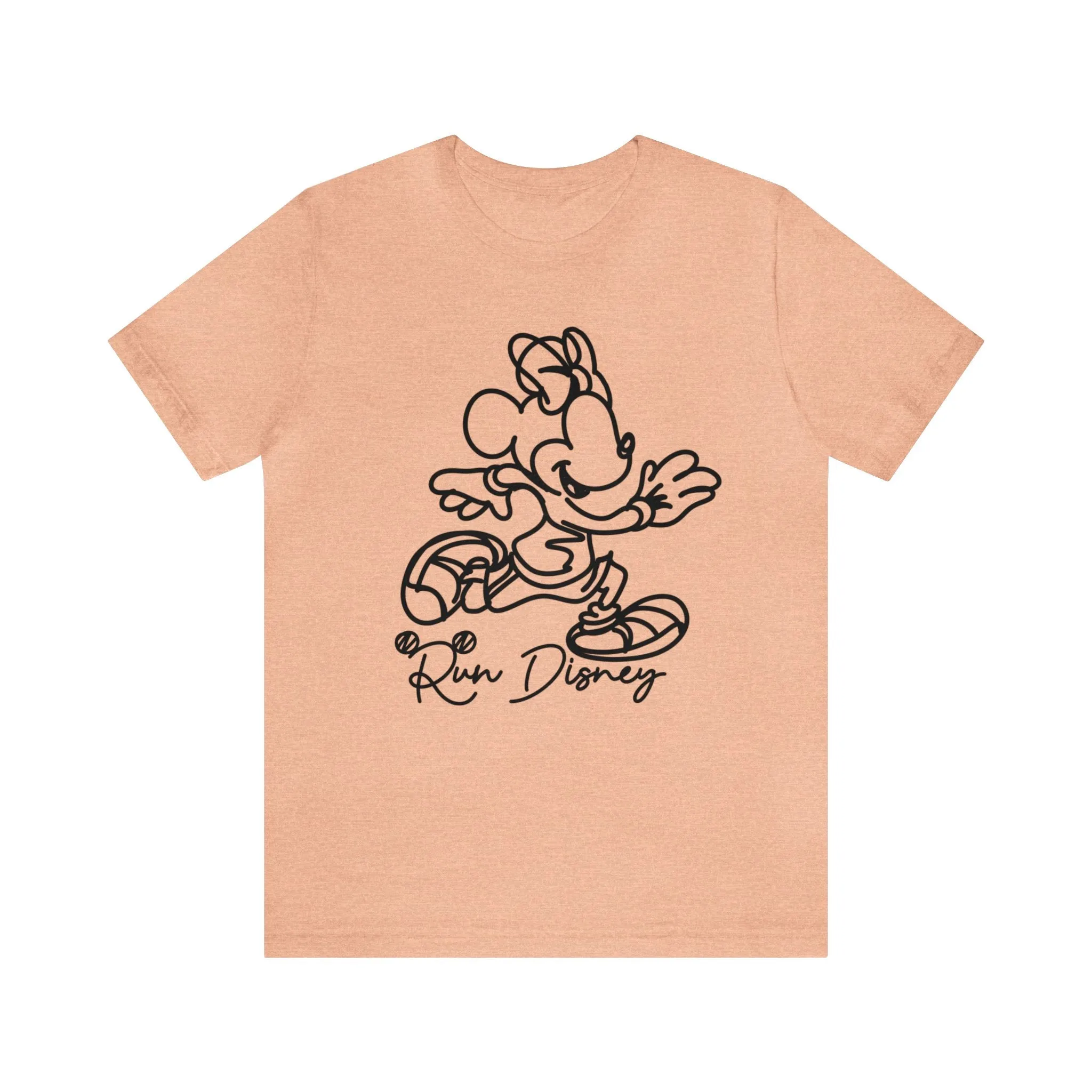 Run Disney Minnie Unisex Graphic Tee