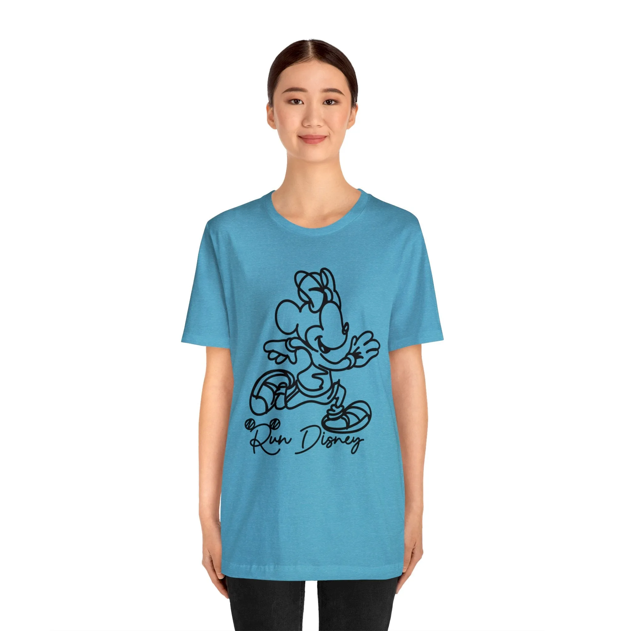 Run Disney Minnie Unisex Graphic Tee