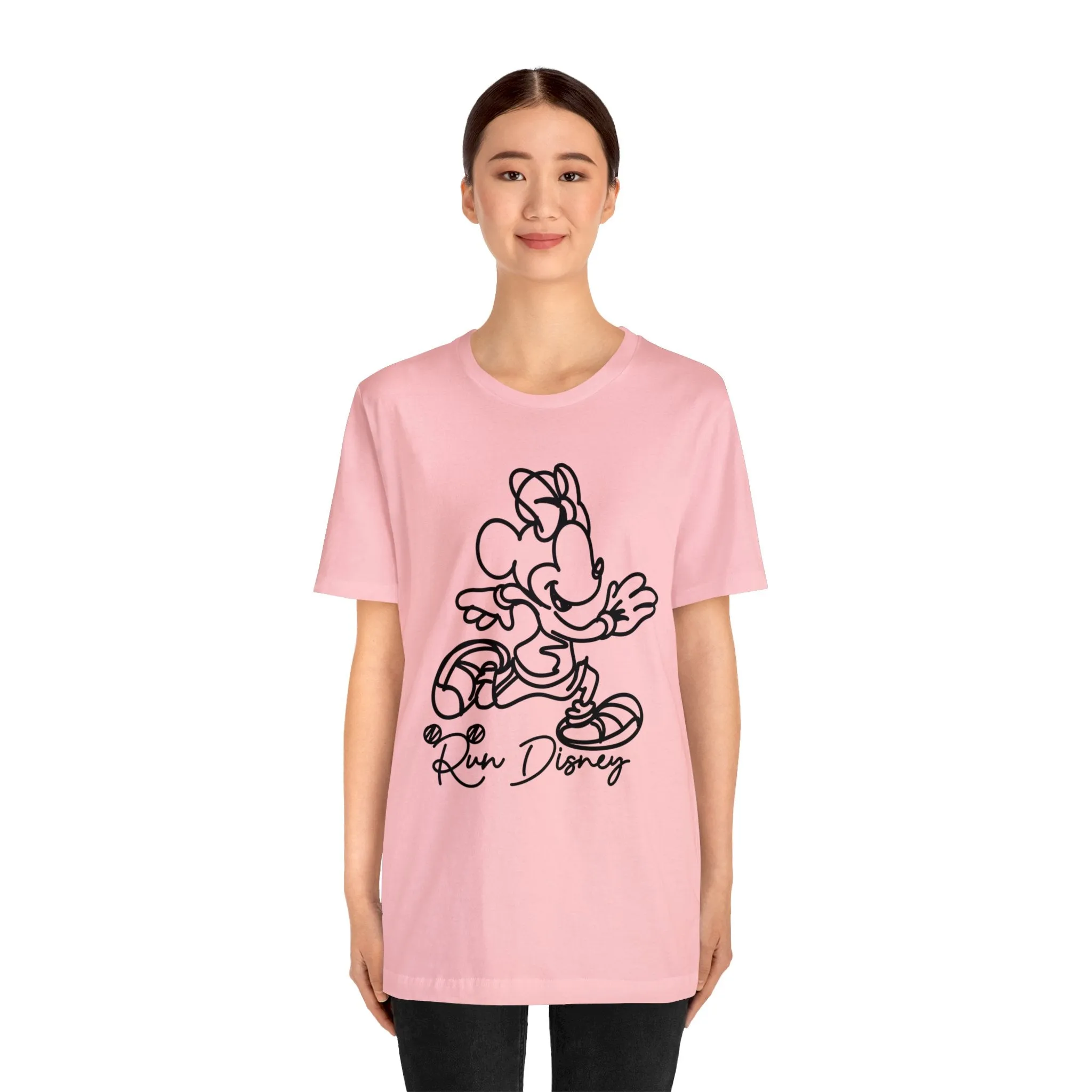 Run Disney Minnie Unisex Graphic Tee