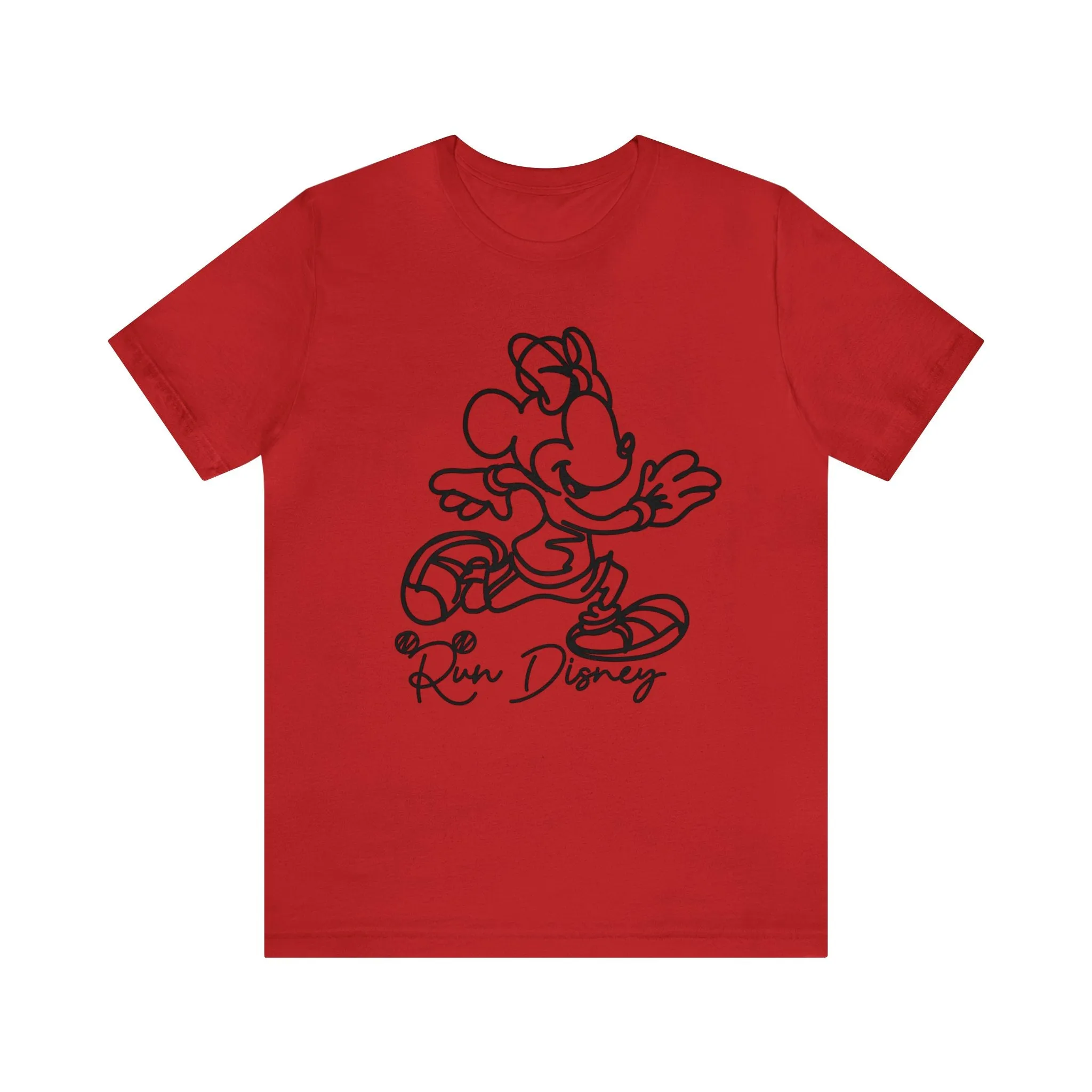 Run Disney Minnie Unisex Graphic Tee