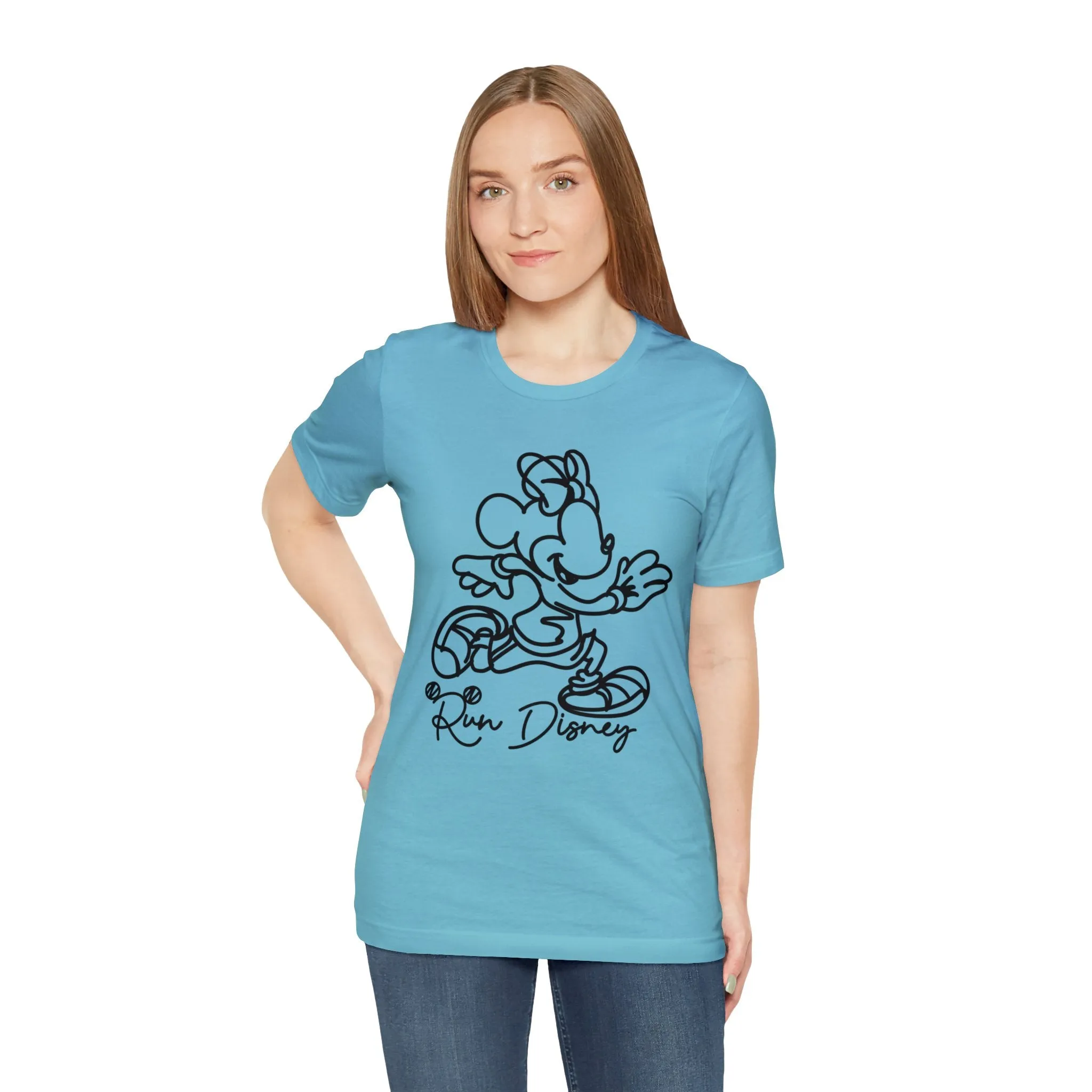 Run Disney Minnie Unisex Graphic Tee