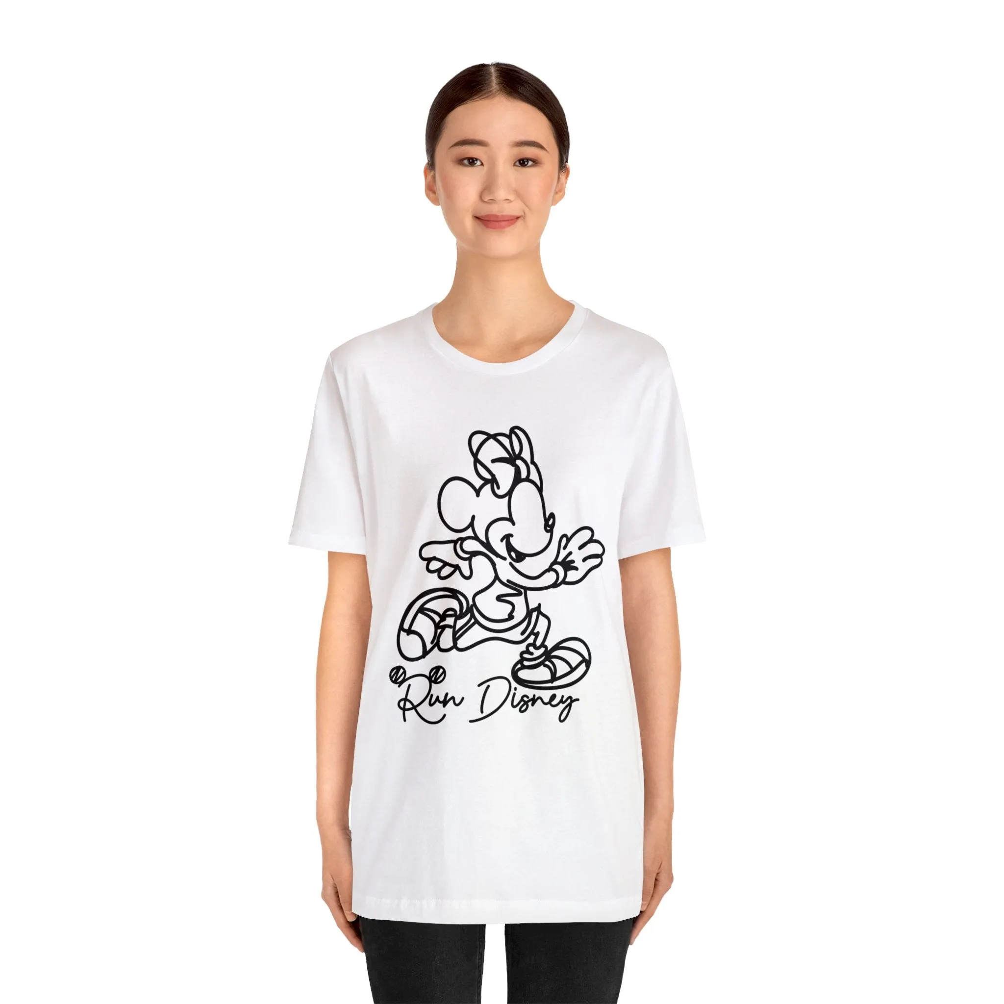 Run Disney Minnie Unisex Graphic Tee