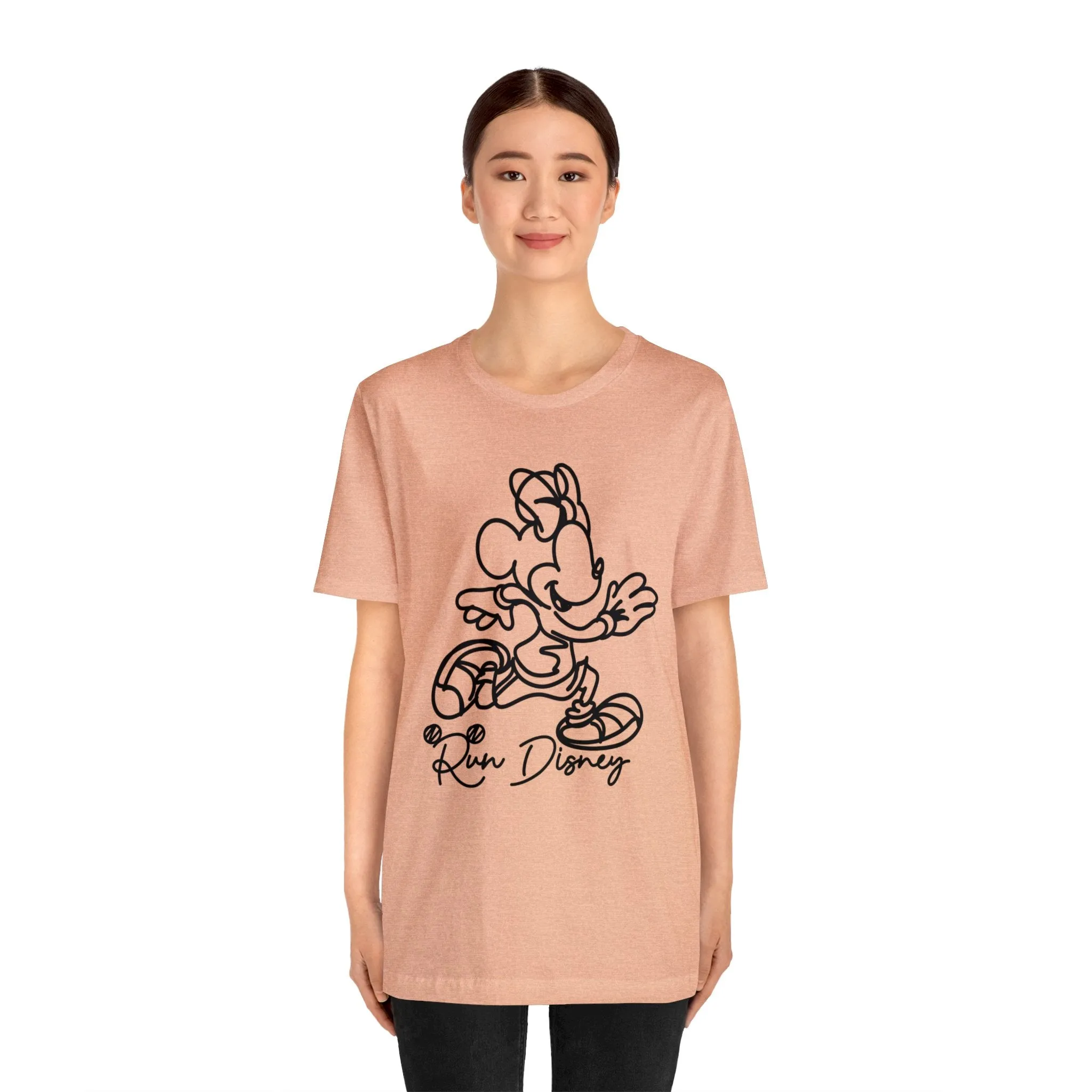 Run Disney Minnie Unisex Graphic Tee