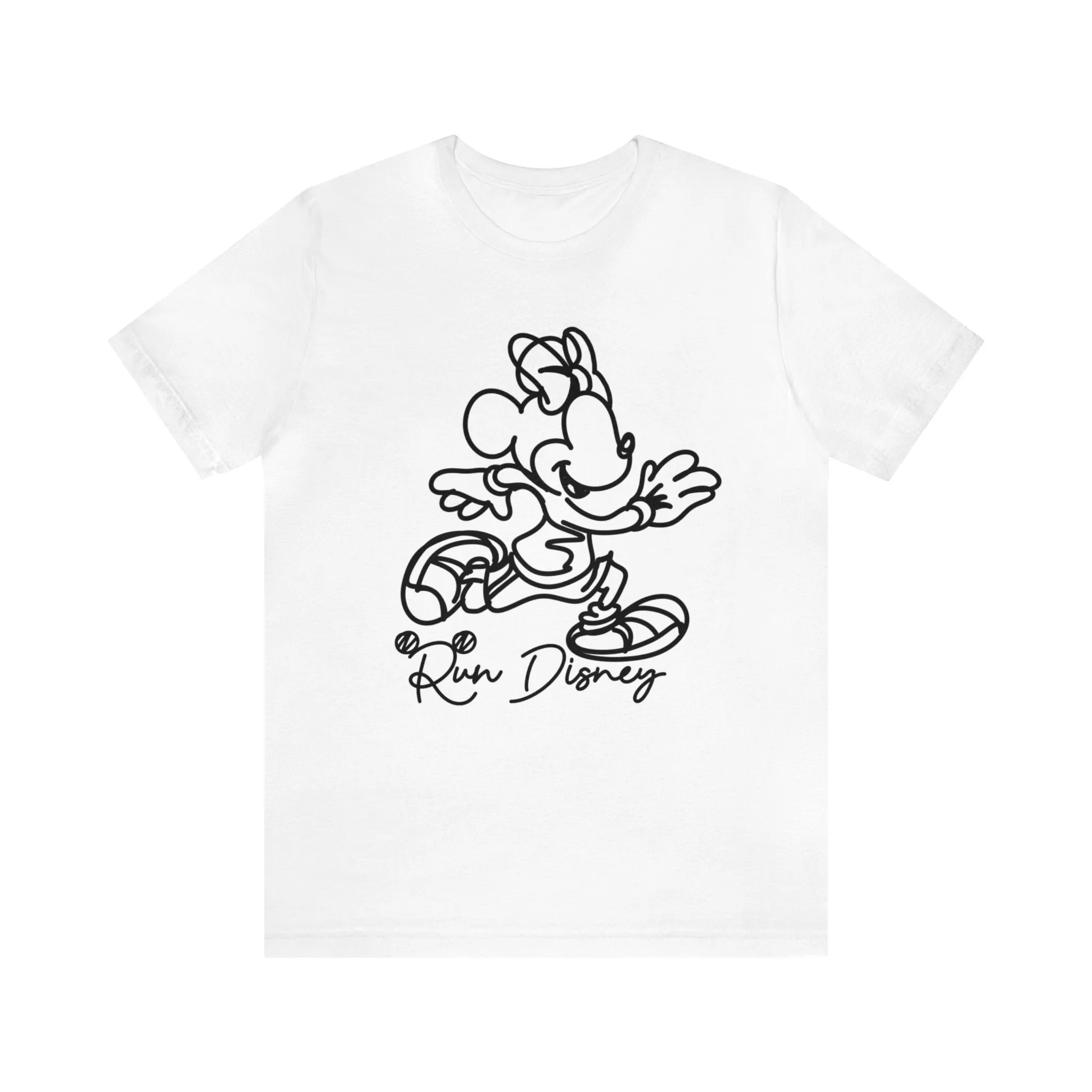 Run Disney Minnie Unisex Graphic Tee