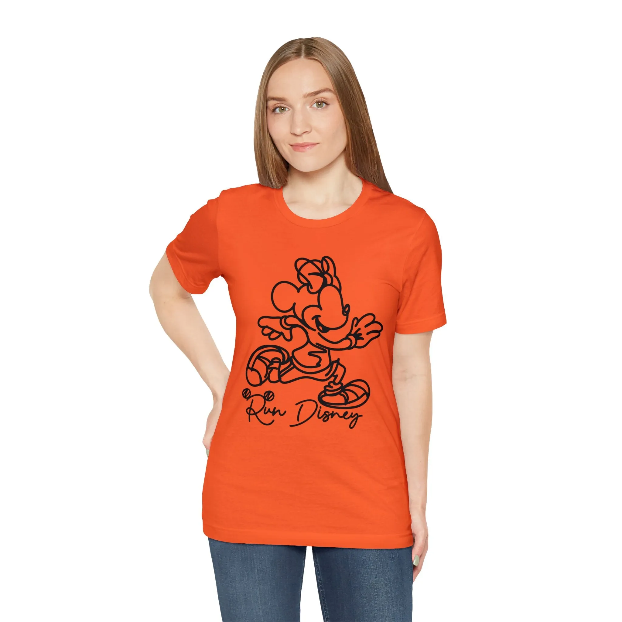 Run Disney Minnie Unisex Graphic Tee