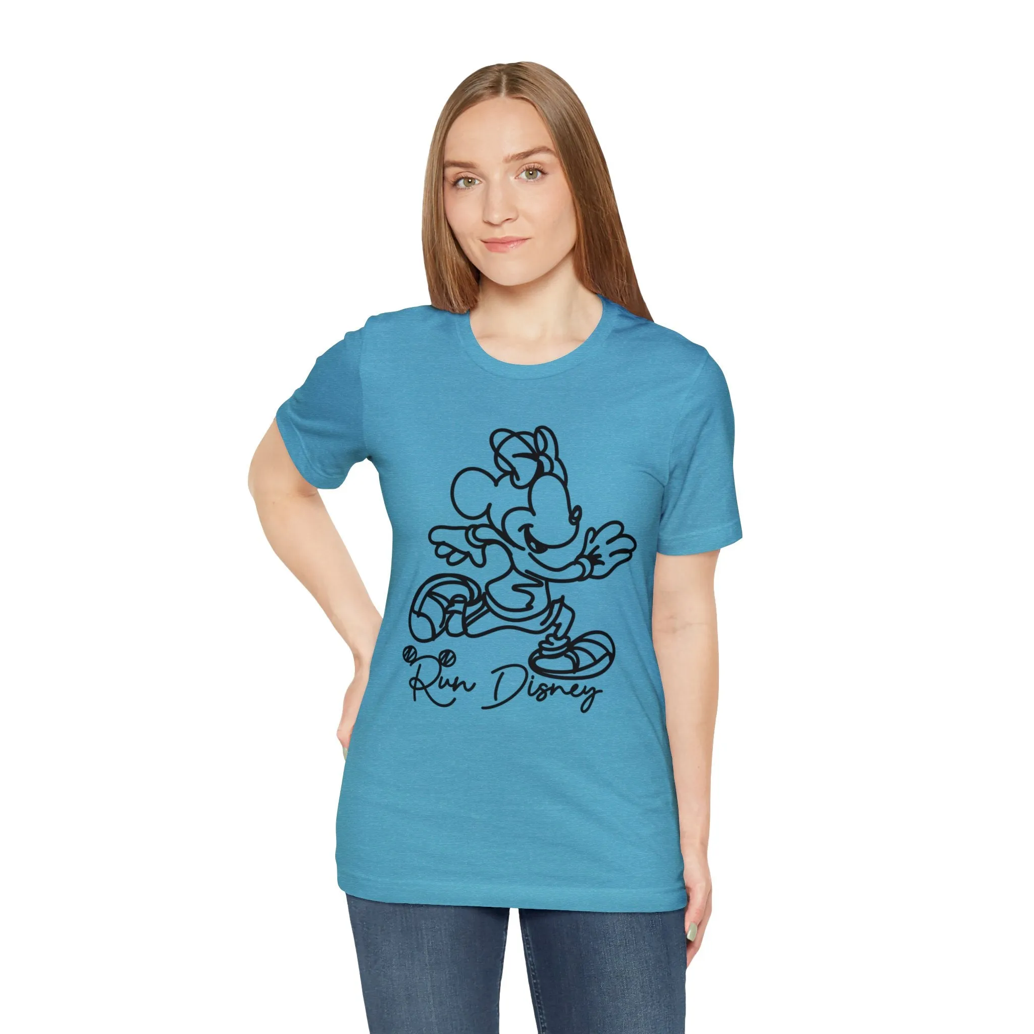 Run Disney Minnie Unisex Graphic Tee