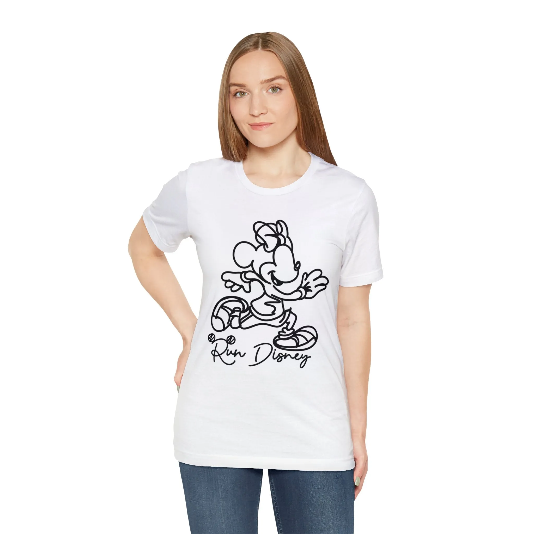 Run Disney Minnie Unisex Graphic Tee