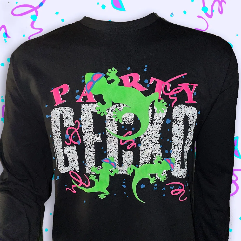 SECRET Reflective Black 1989 Party Gecko Long Sleeve