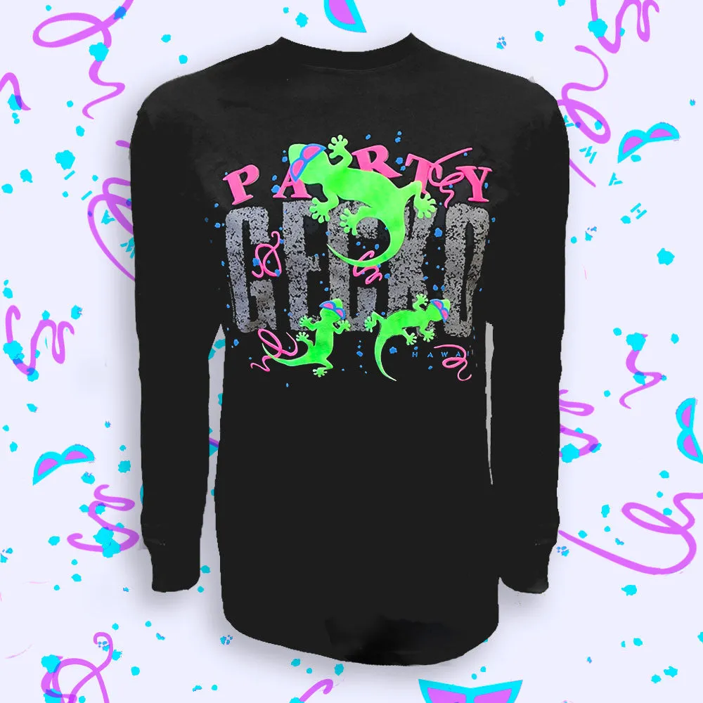 SECRET Reflective Black 1989 Party Gecko Long Sleeve