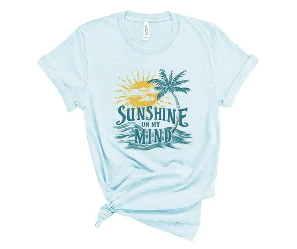 Sunshine On My Mind Graphic Tee