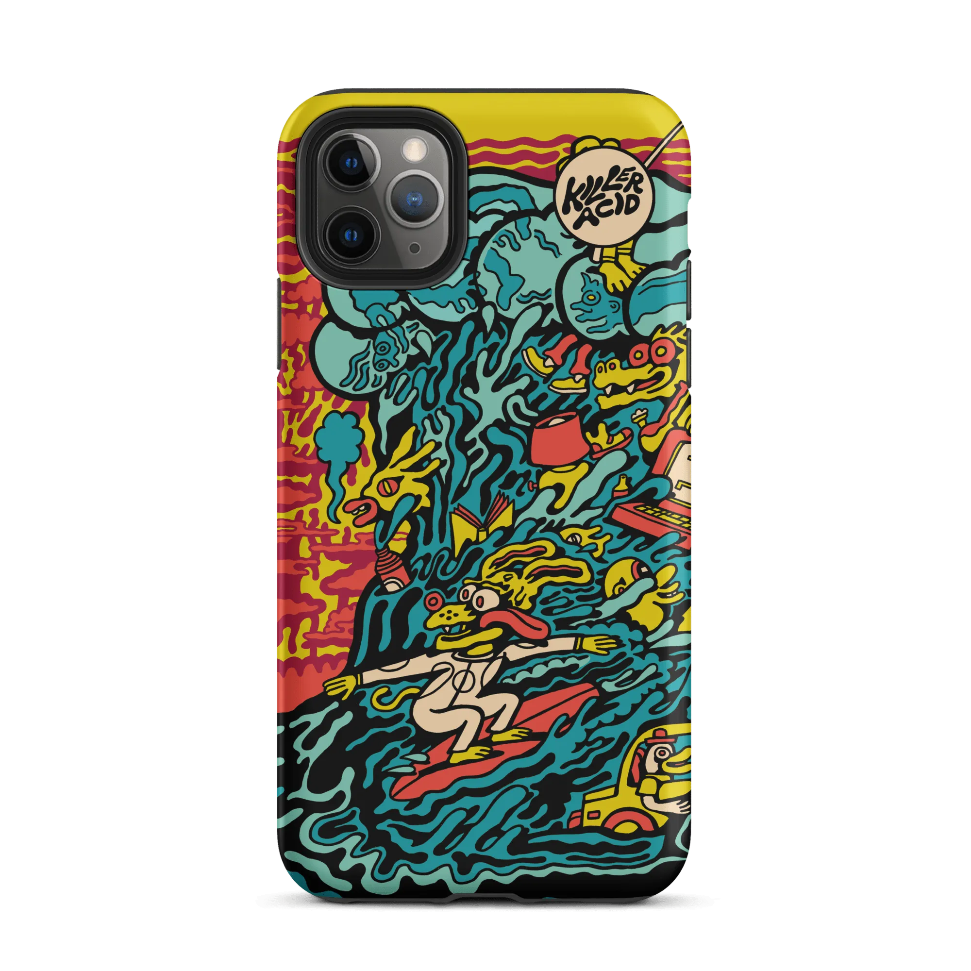 Surfin iPhone Case