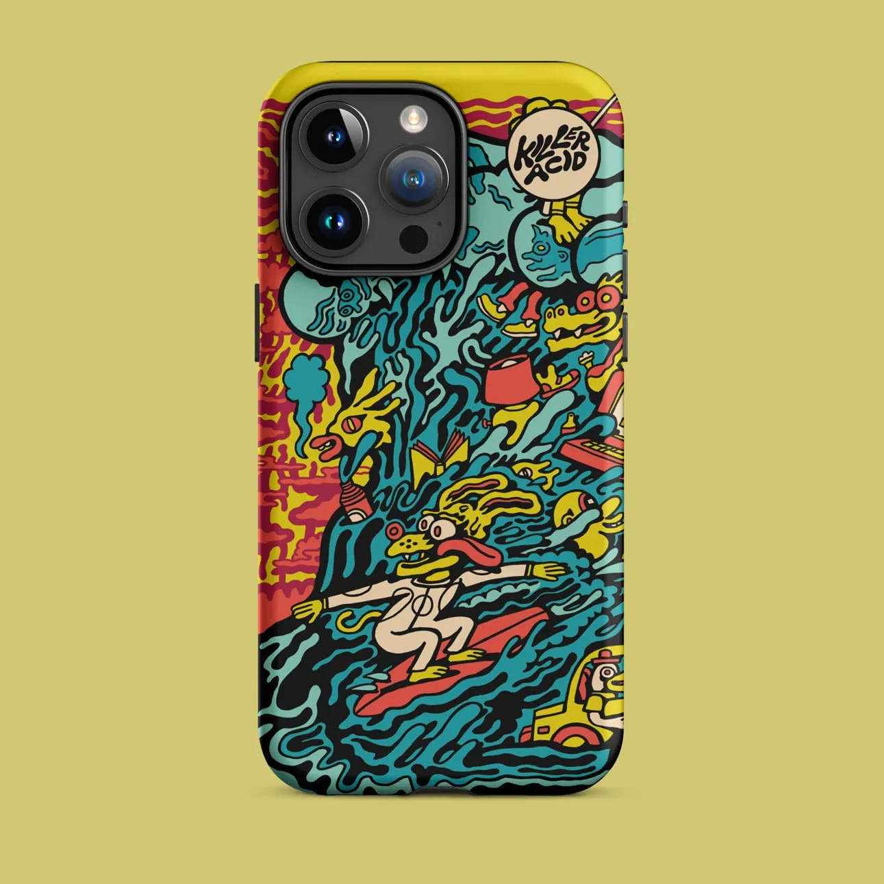 Surfin iPhone Case