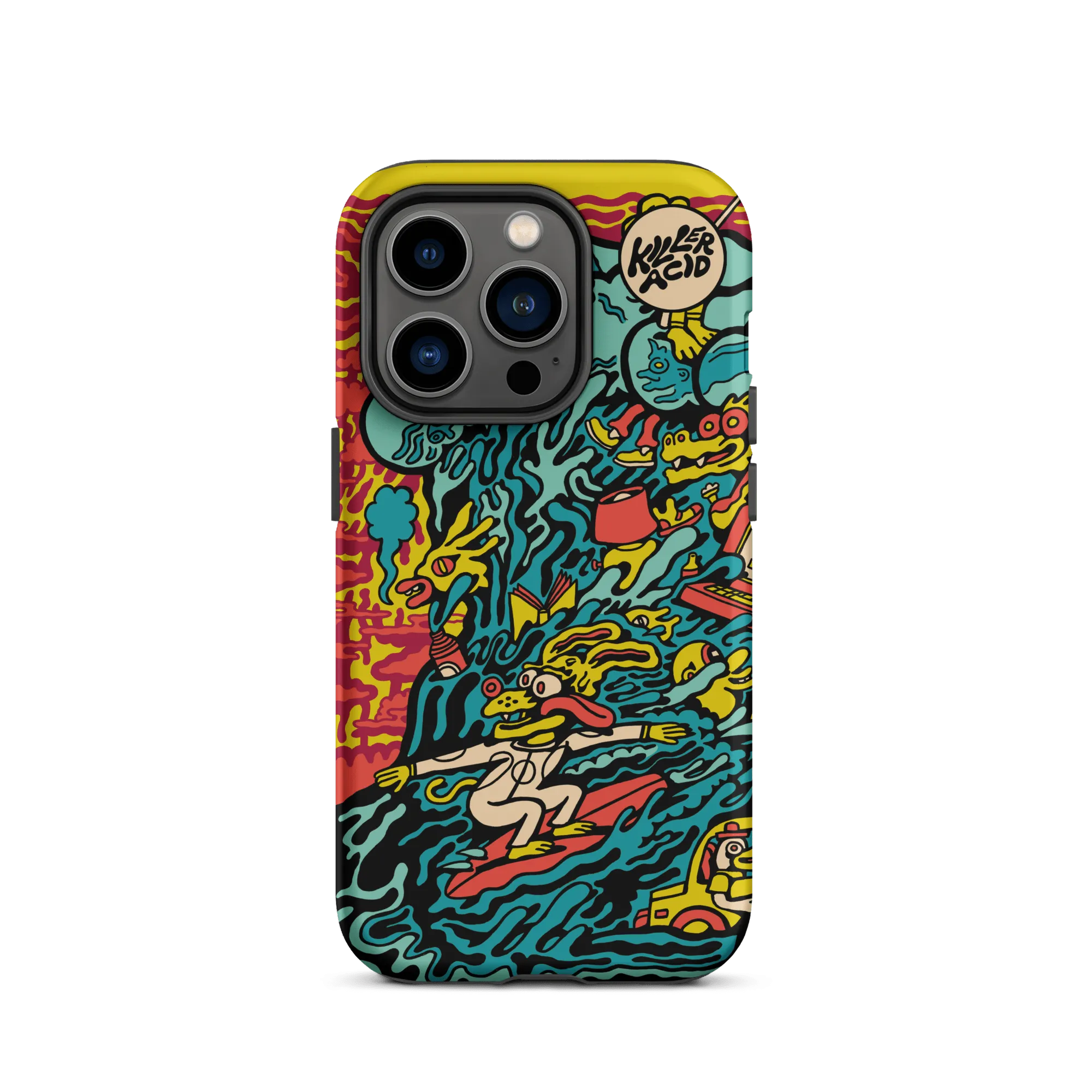 Surfin iPhone Case