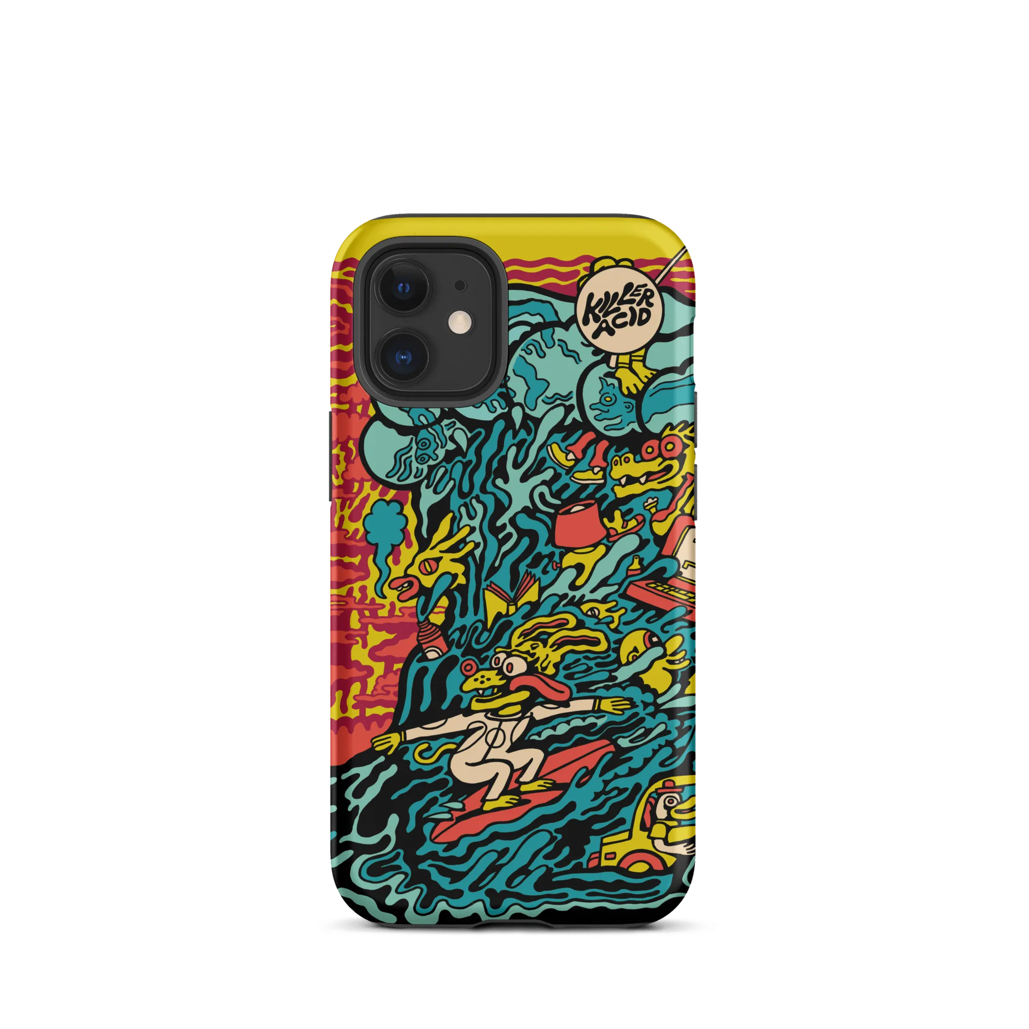 Surfin iPhone Case