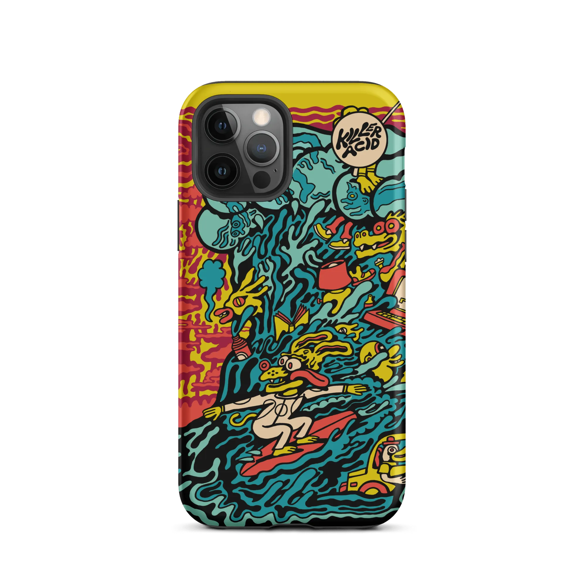 Surfin iPhone Case