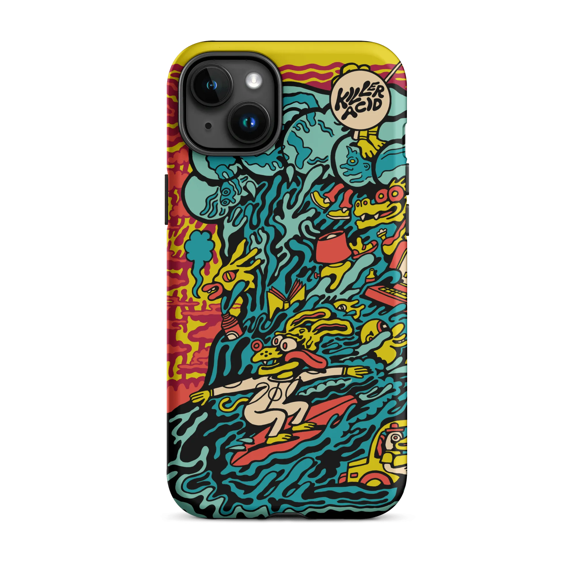 Surfin iPhone Case