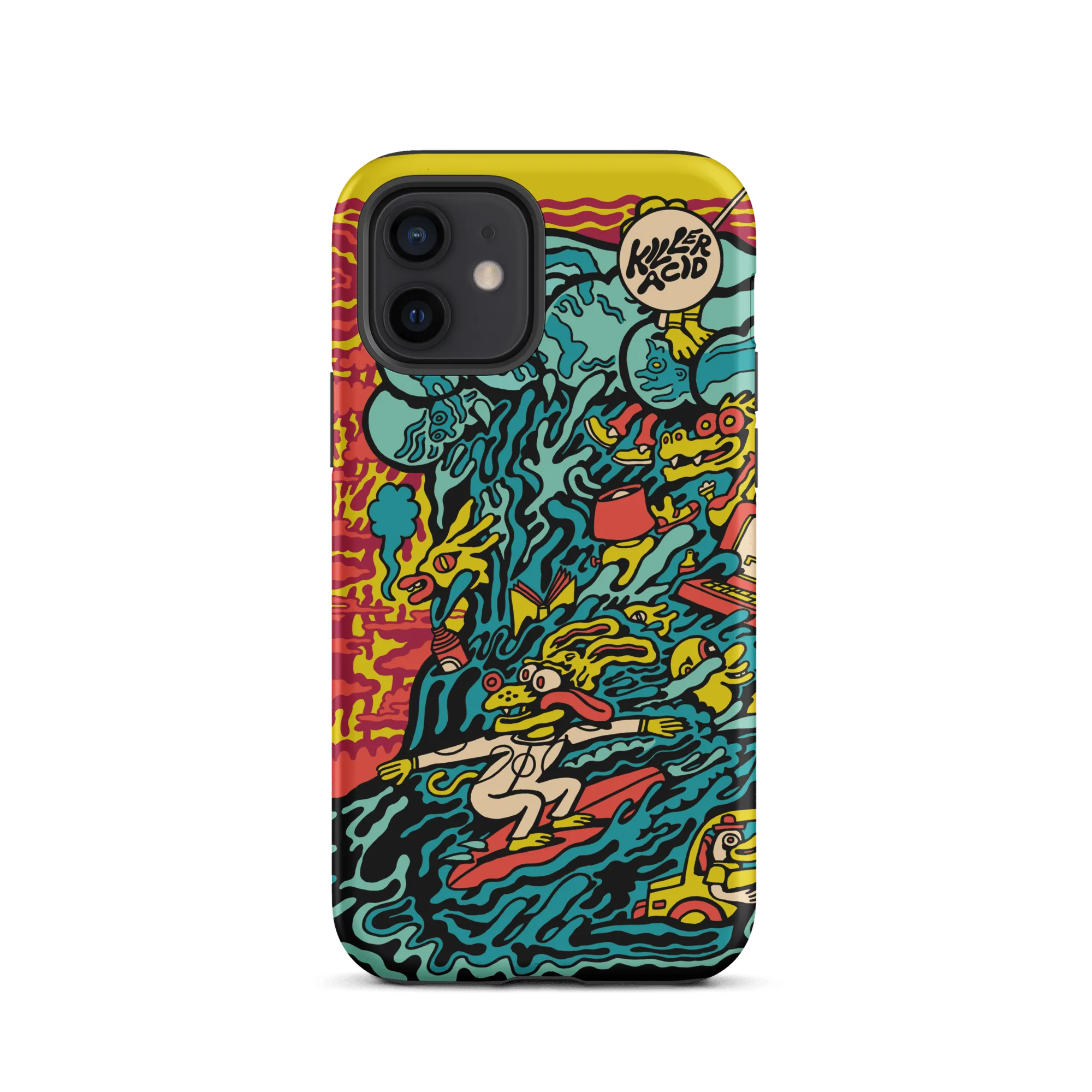 Surfin iPhone Case