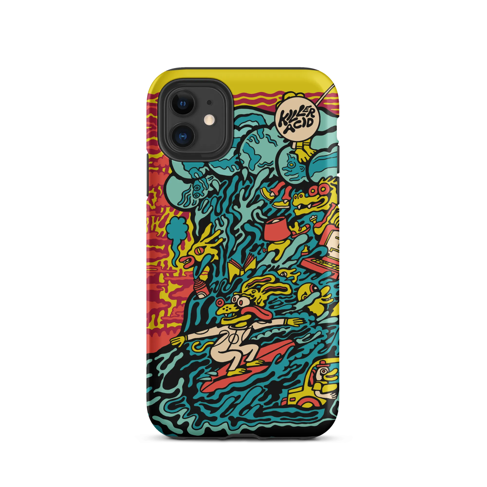 Surfin iPhone Case