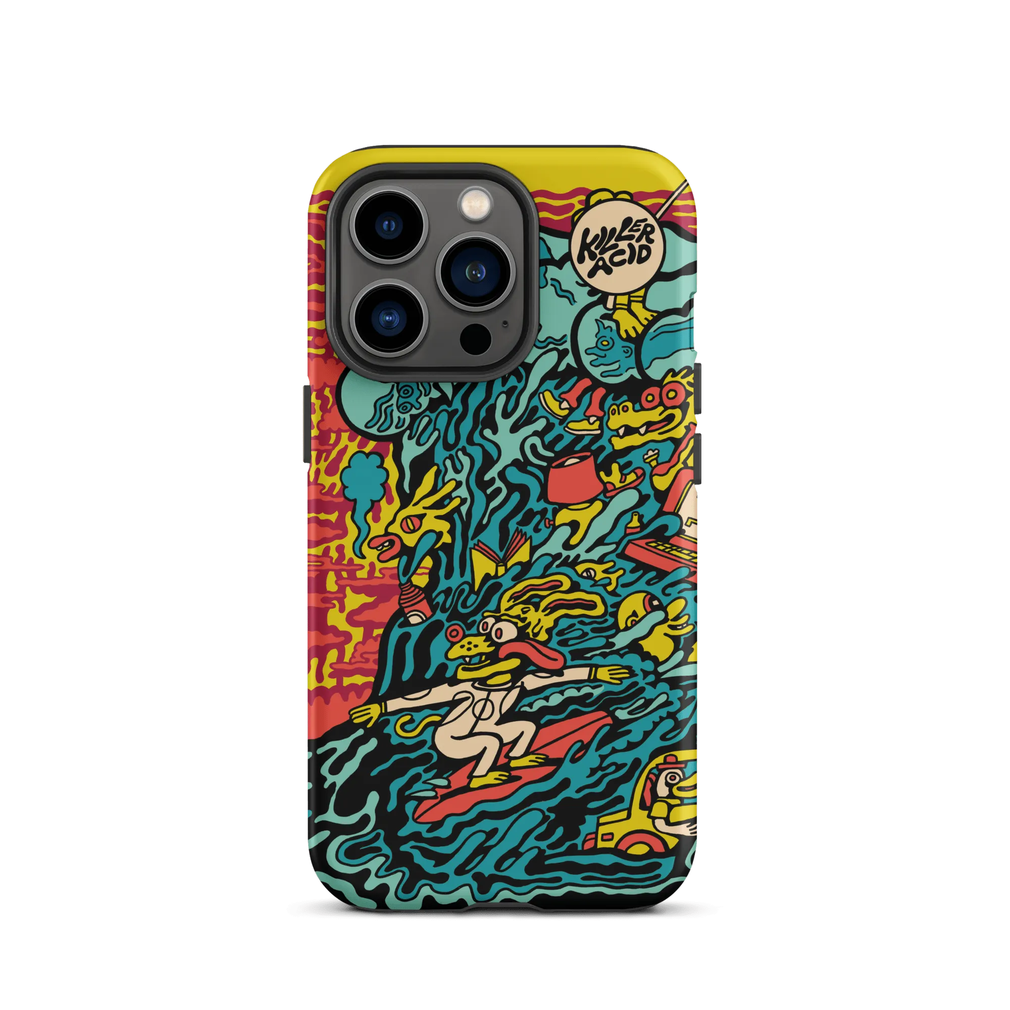 Surfin iPhone Case