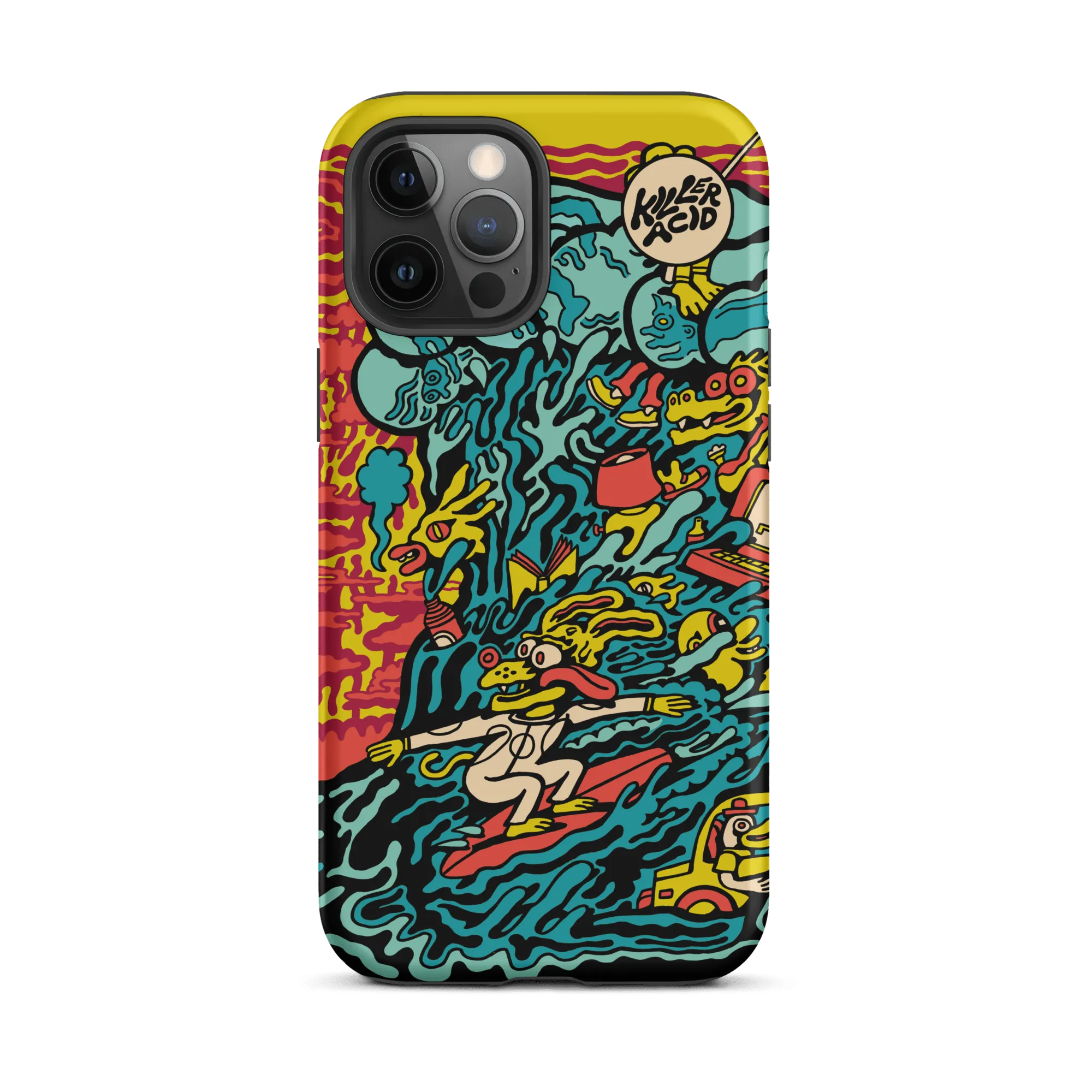 Surfin iPhone Case