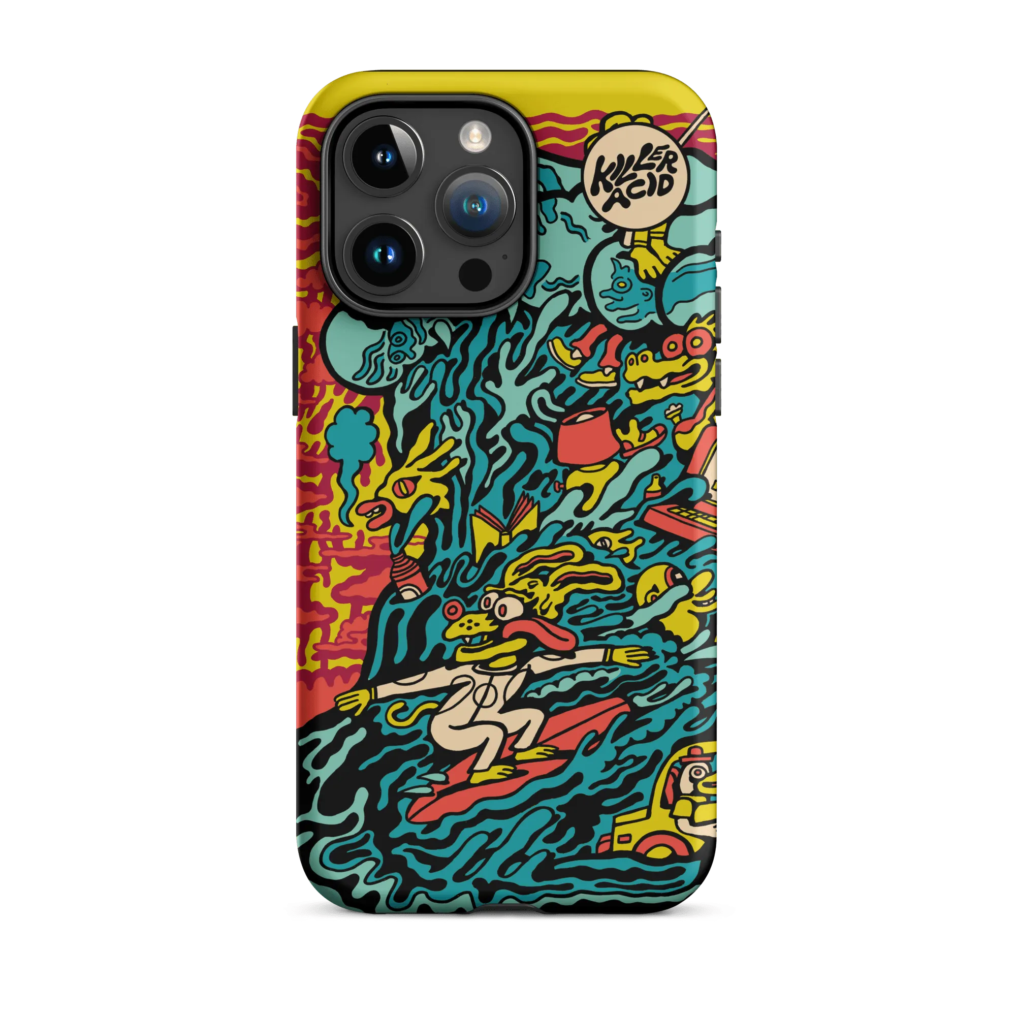 Surfin iPhone Case