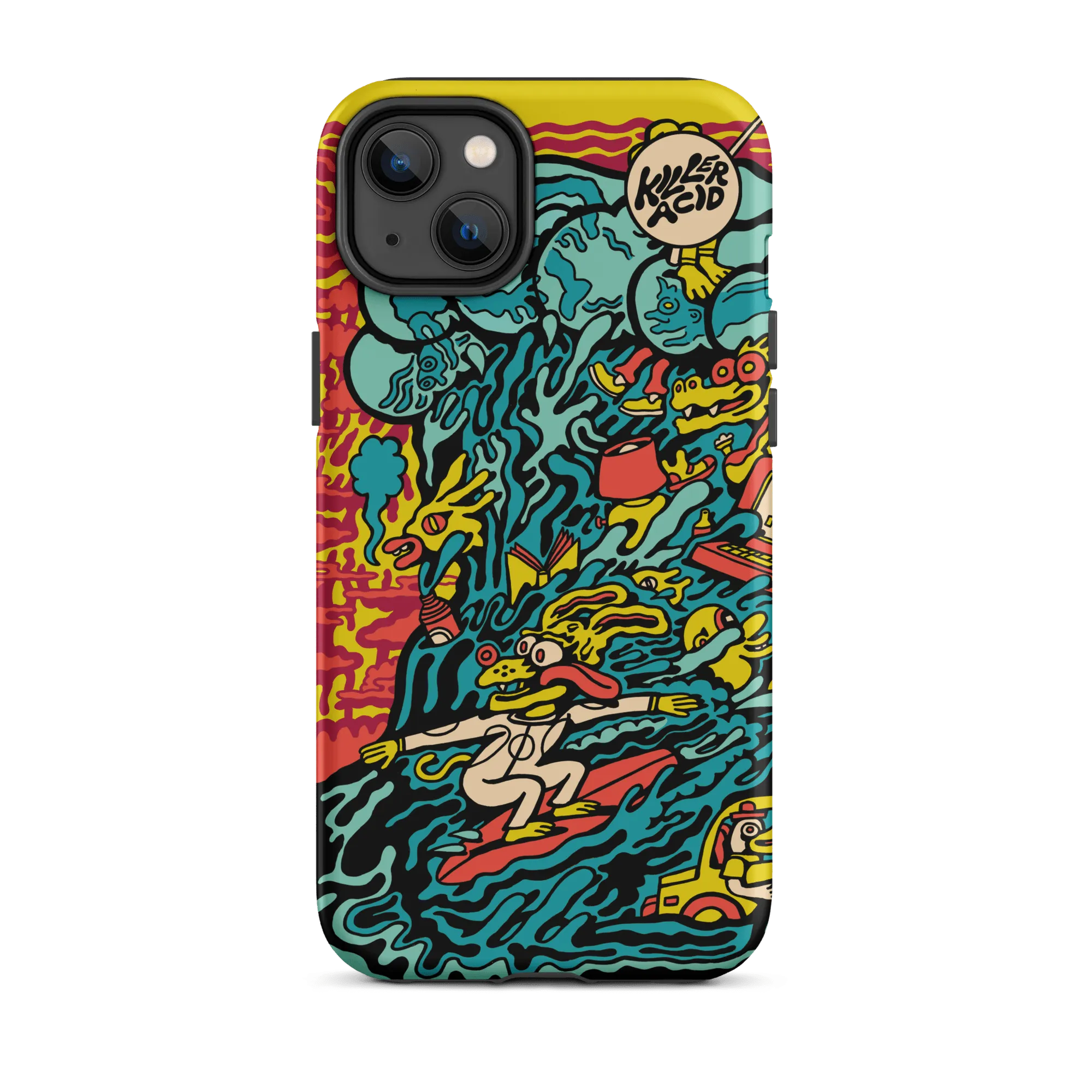 Surfin iPhone Case