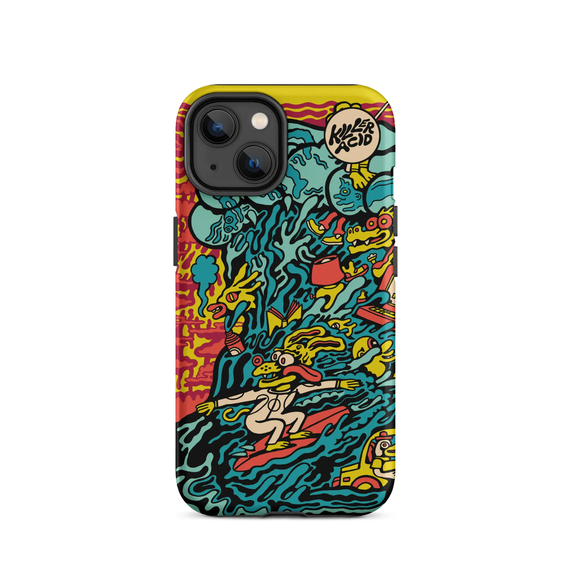 Surfin iPhone Case