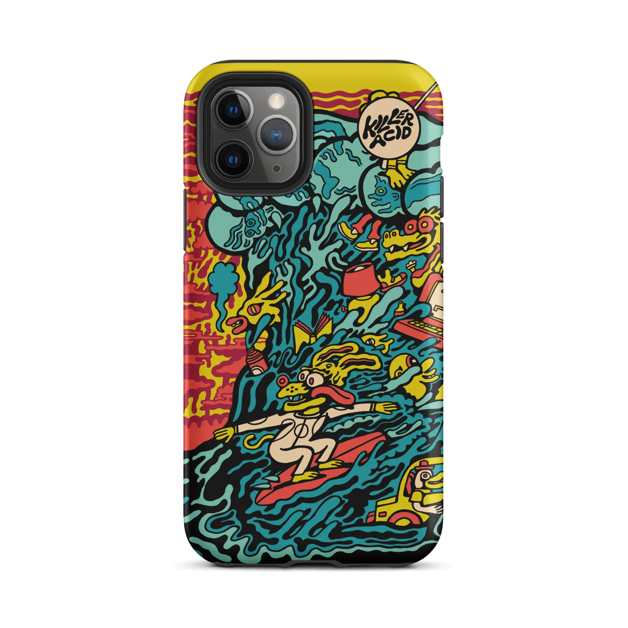 Surfin iPhone Case