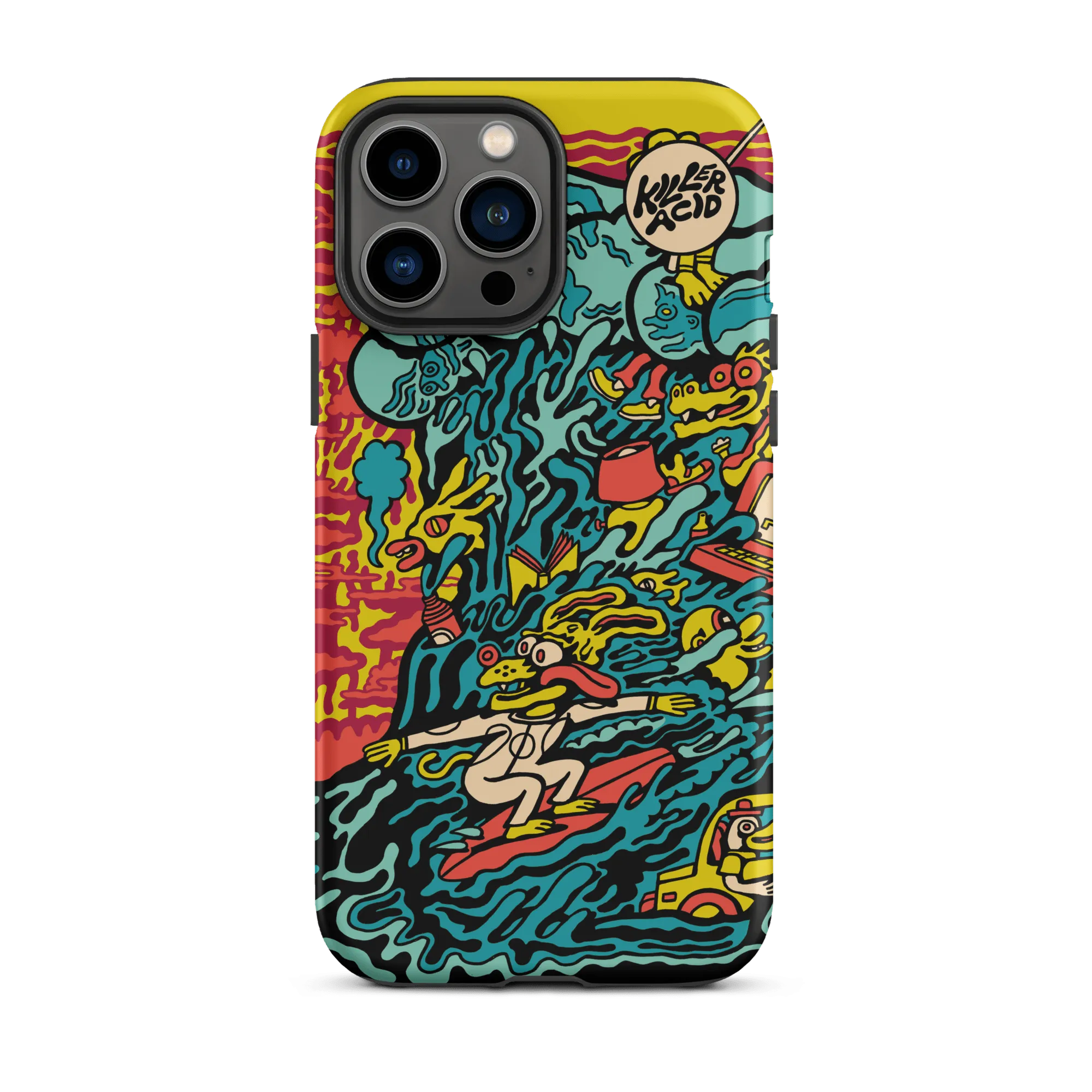 Surfin iPhone Case