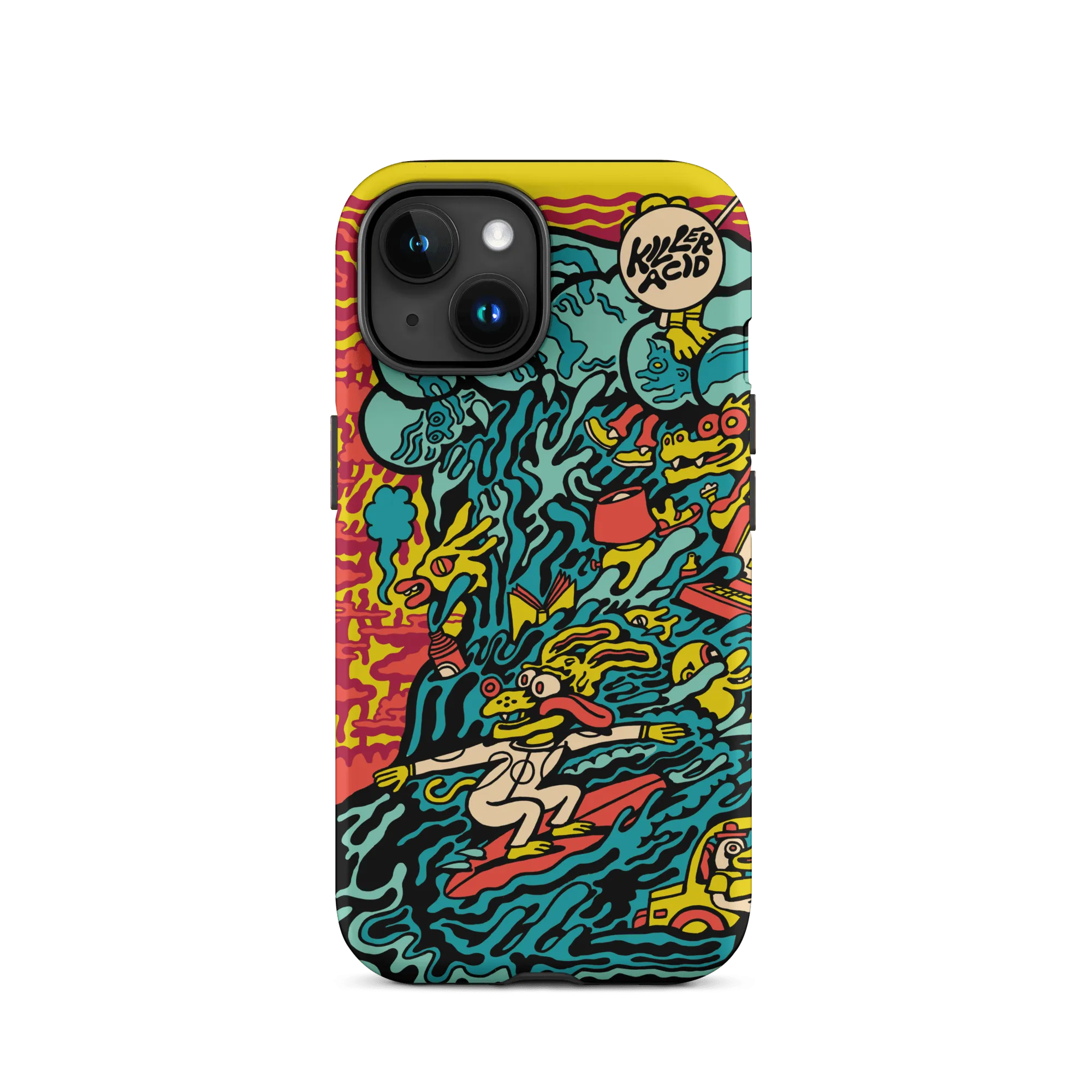 Surfin iPhone Case