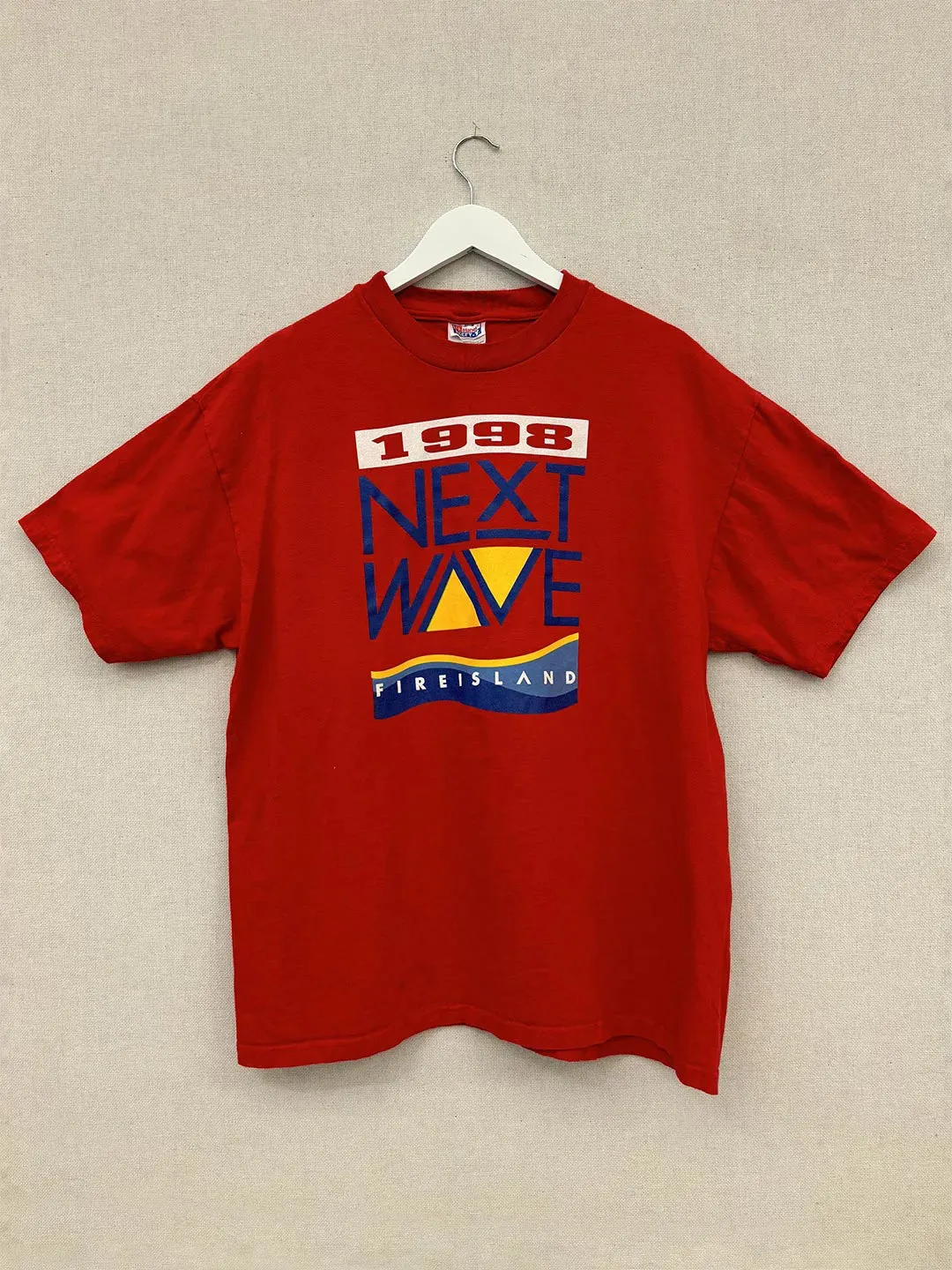 The Fire Island Vintage Tee | Red 1998 Next Wave