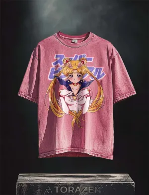 [TRZN] Sailor Moon Cosmic Power Vintage Tee