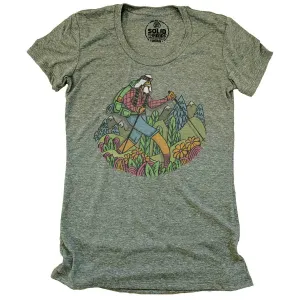 Women's Wise Hiker T-shirt | Design by Dylan Fant